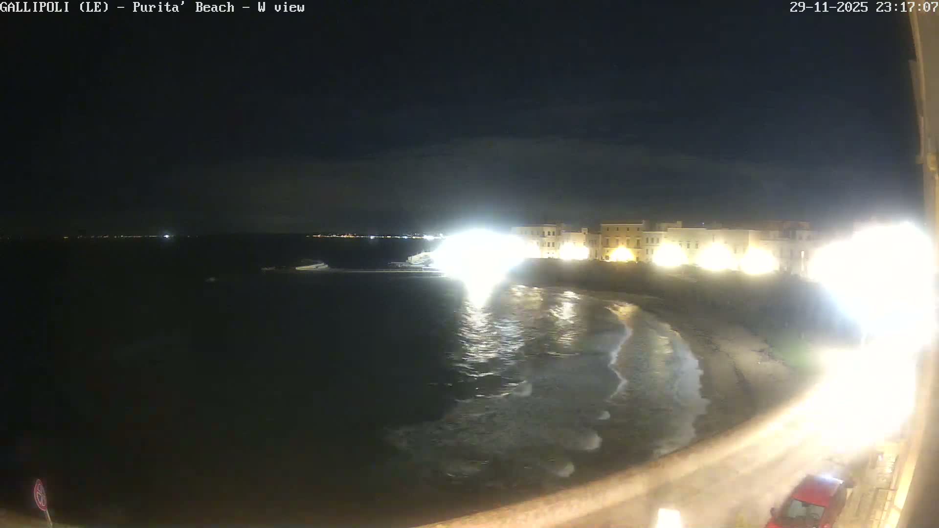 Gallipoli, Purita Beach Live Cam -  Apulia, Italy