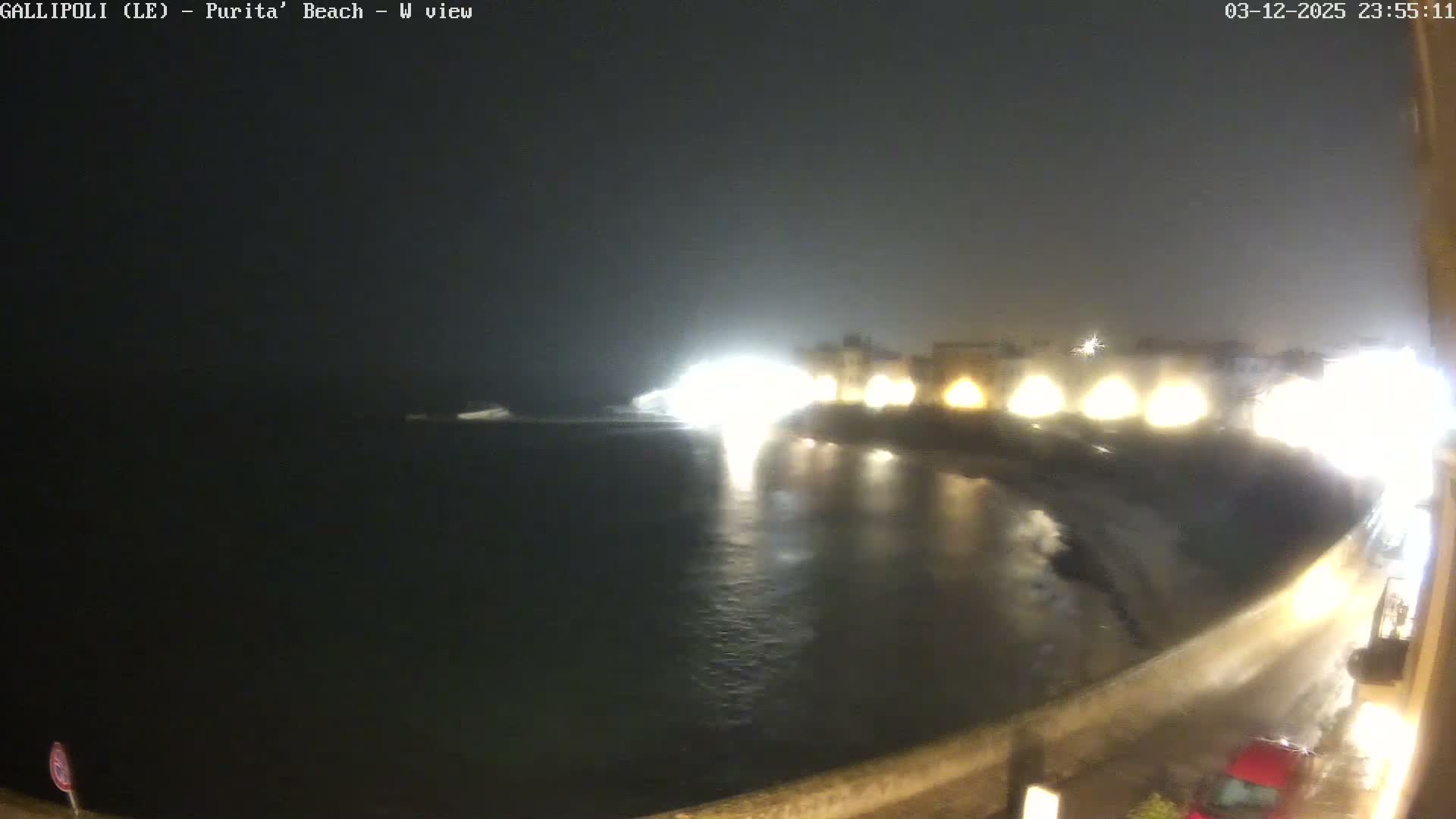 Gallipoli, Purita Beach Live Cam -  Apulia, Italy