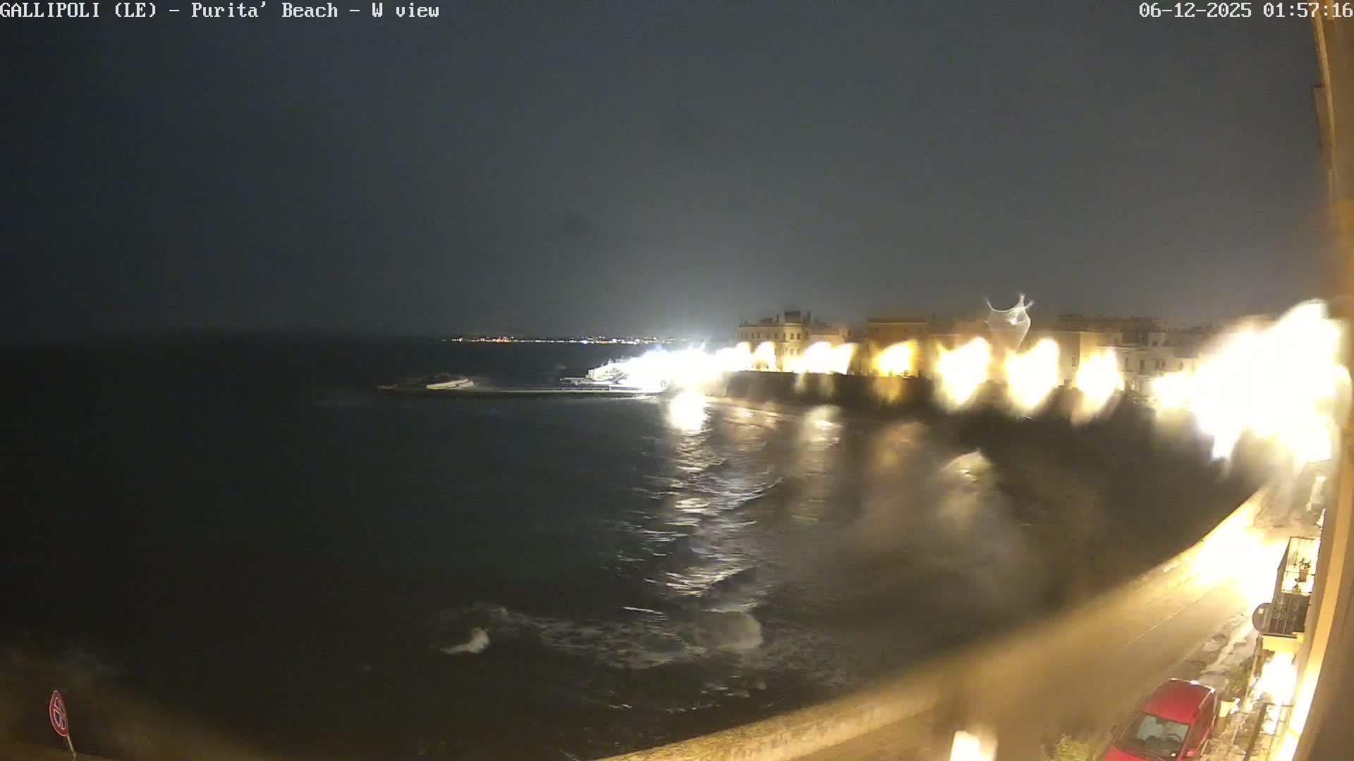 Gallipoli, Purita Beach Live Cam -  Apulia, Italy