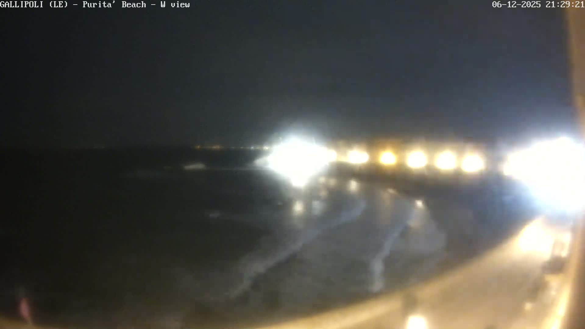 Gallipoli, Purita Beach Live Cam -  Apulia, Italy