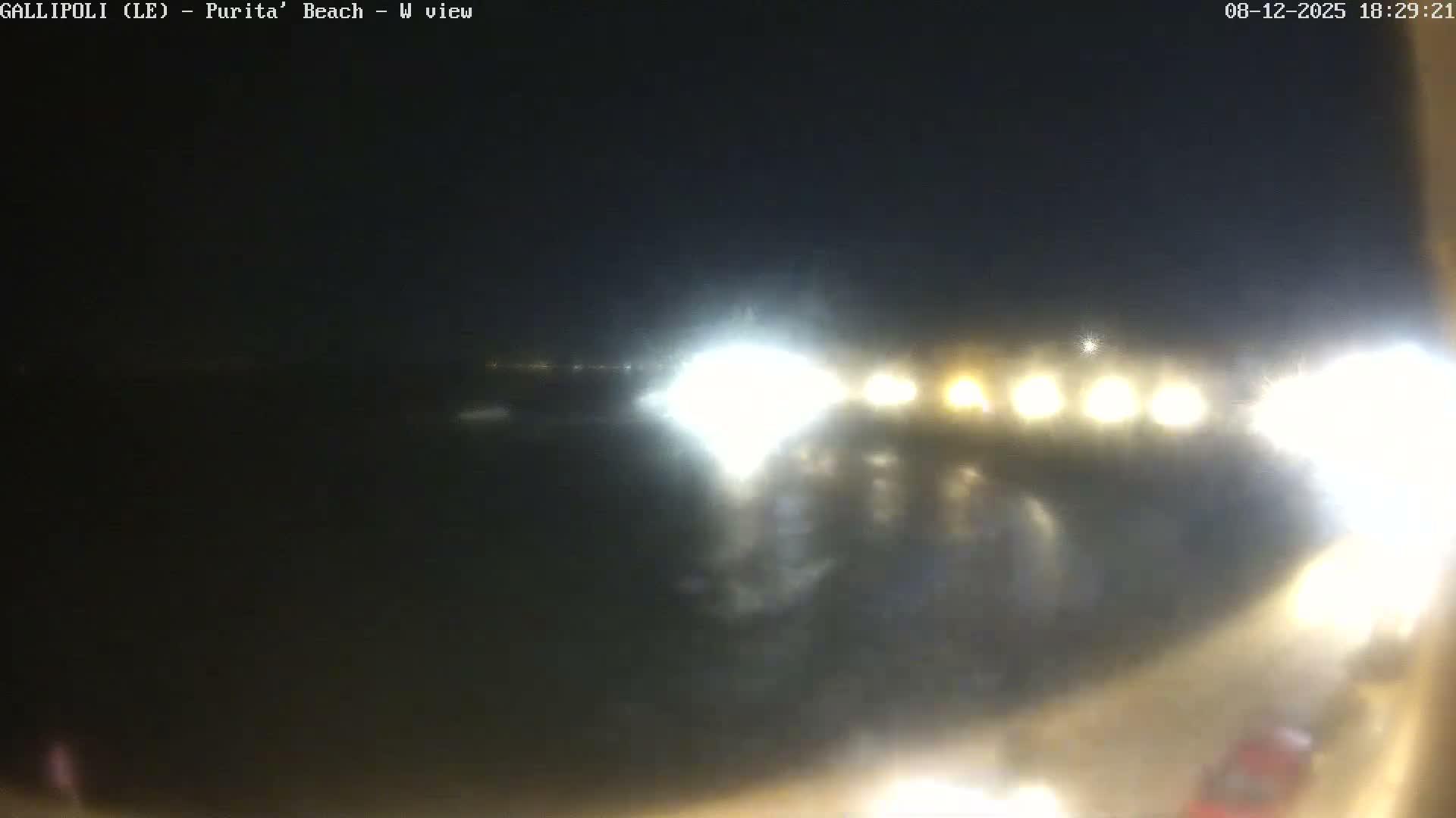 Gallipoli, Purita Beach Live Cam -  Apulia, Italy
