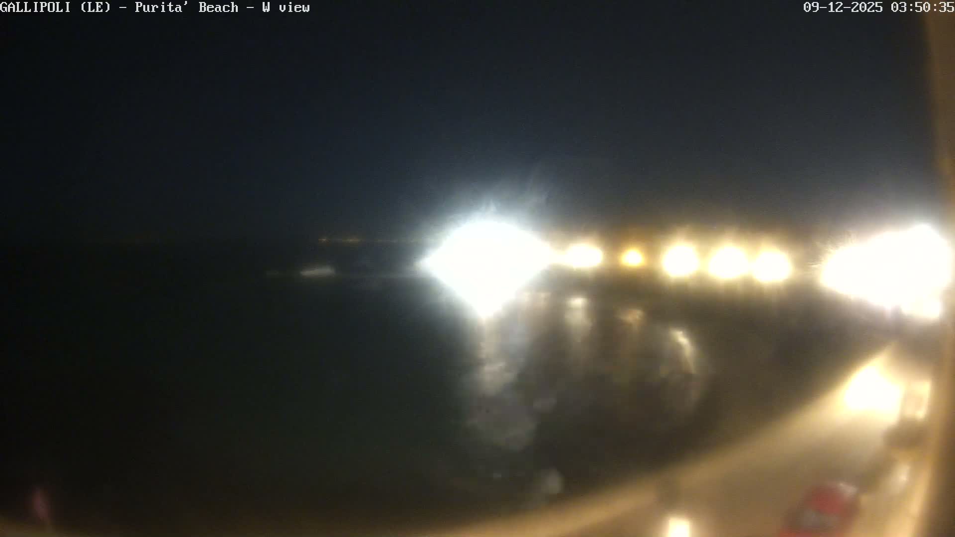 Gallipoli, Purita Beach Live Cam -  Apulia, Italy