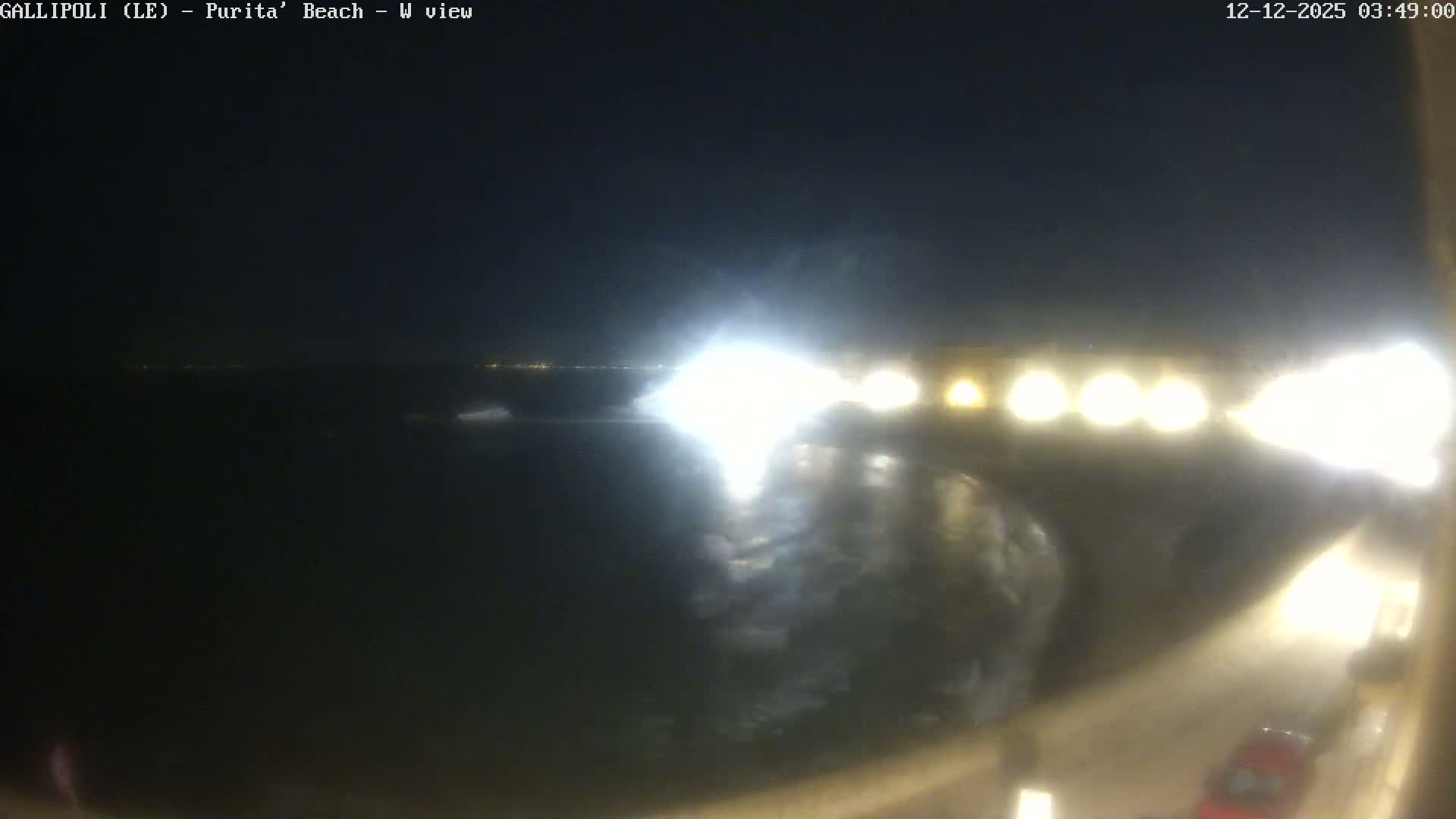 Gallipoli, Purita Beach Live Cam -  Apulia, Italy