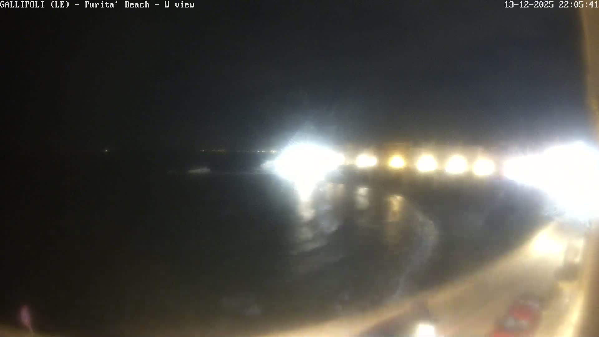 Gallipoli, Purita Beach Live Cam -  Apulia, Italy