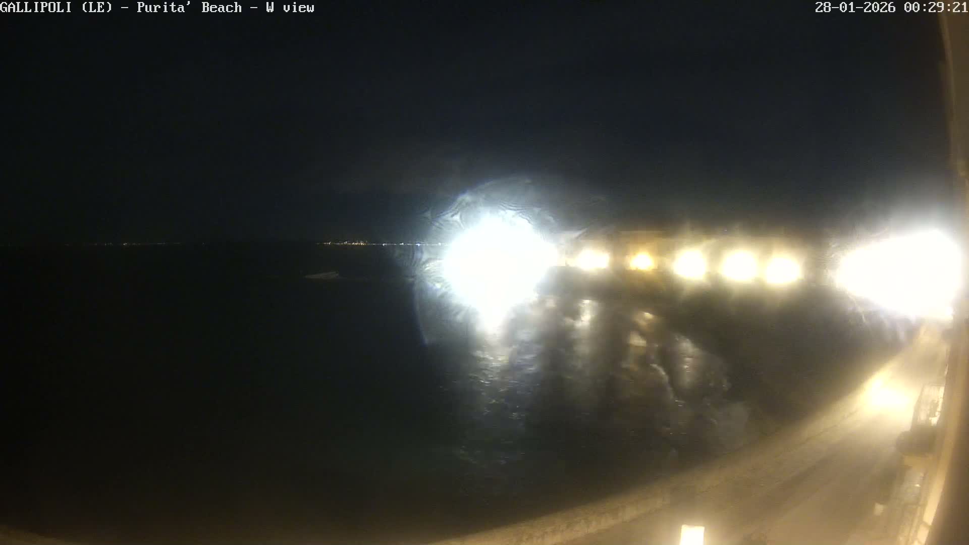 Gallipoli, Purita Beach Live Cam -  Apulia, Italy