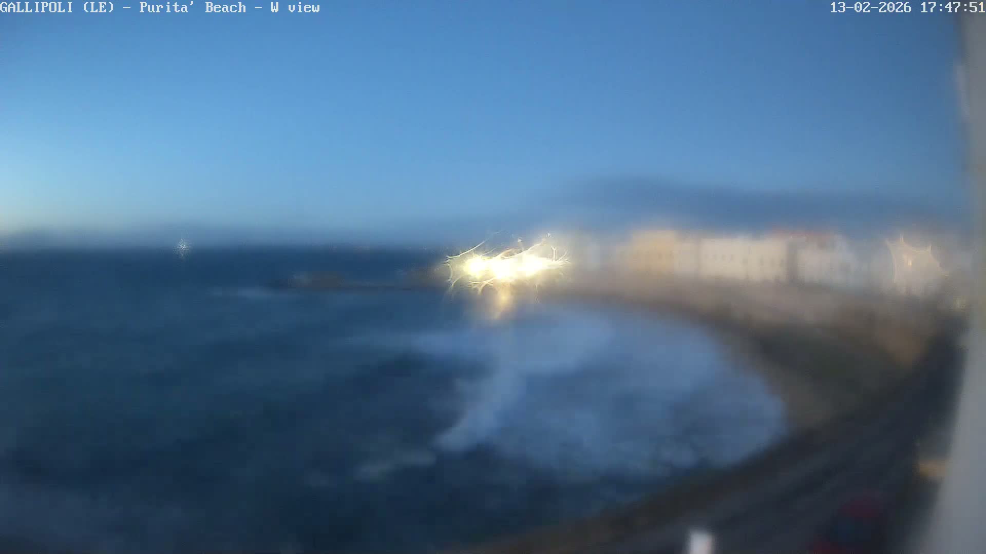 Gallipoli, Purita Beach Live Cam -  Apulia, Italy