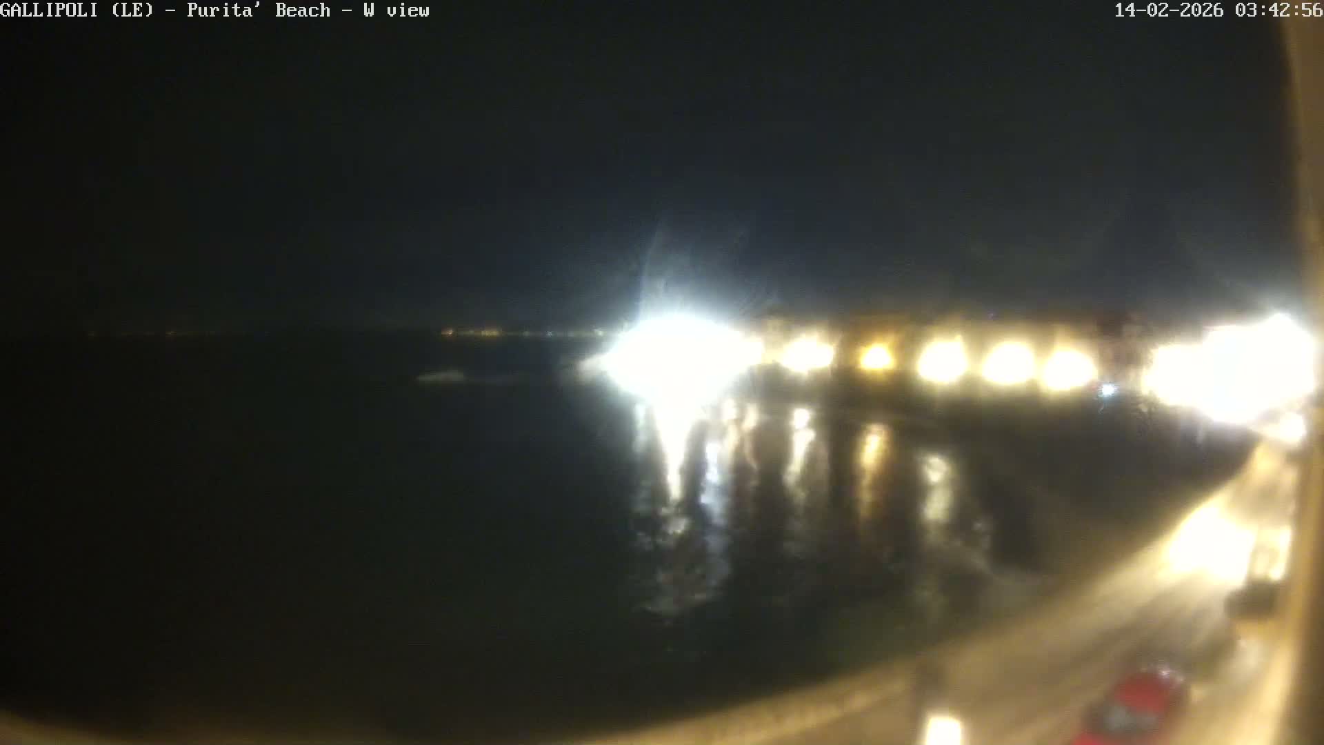 Gallipoli, Purita Beach Live Cam -  Apulia, Italy