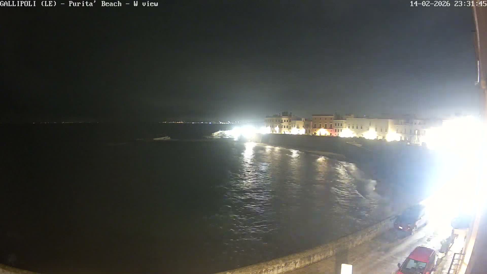 Gallipoli, Purita Beach Live Cam -  Apulia, Italy