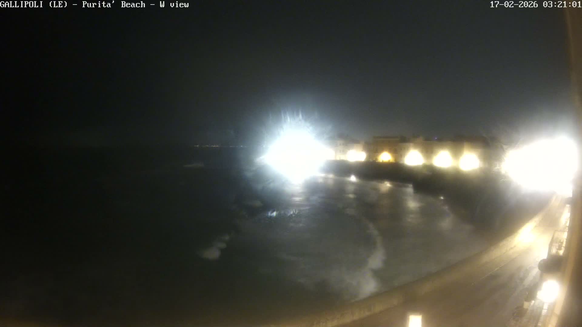 Gallipoli, Purita Beach Live Cam -  Apulia, Italy