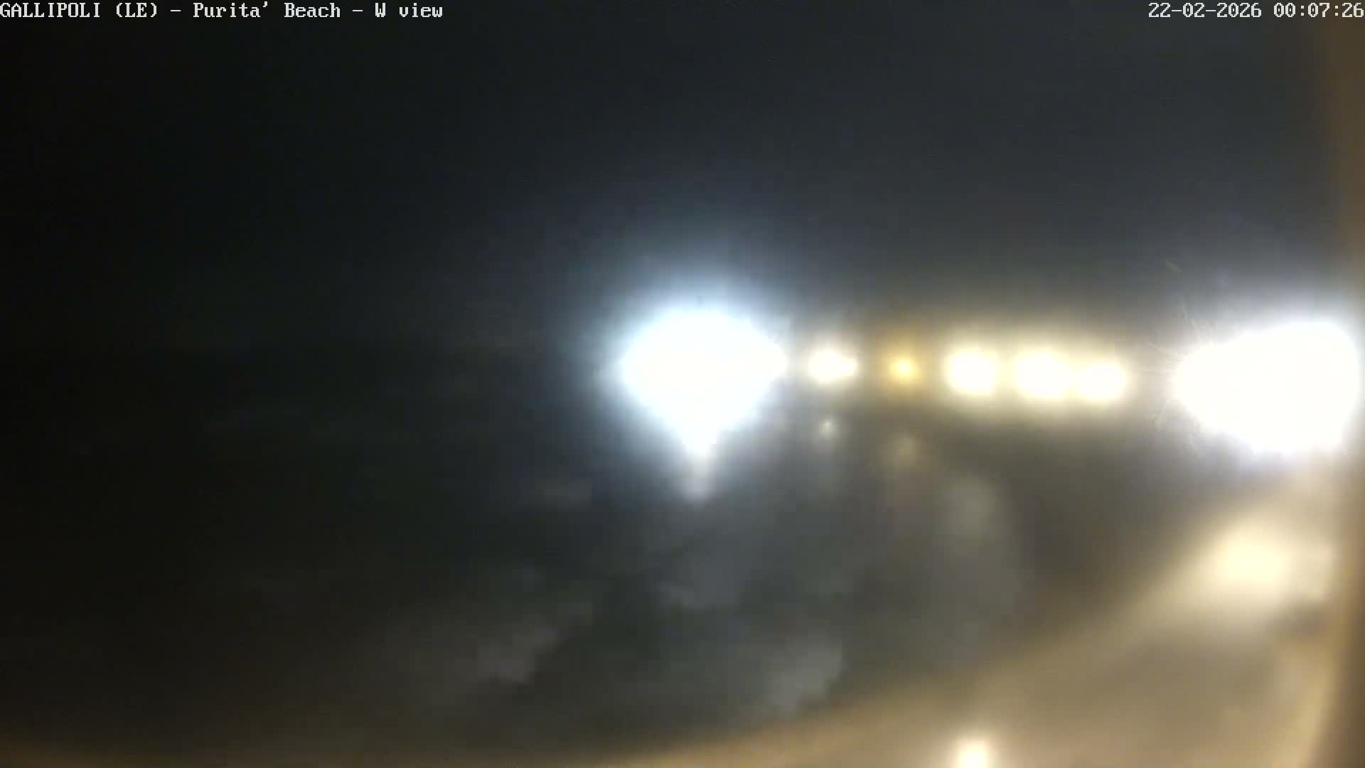 Gallipoli, Purita Beach Live Cam -  Apulia, Italy