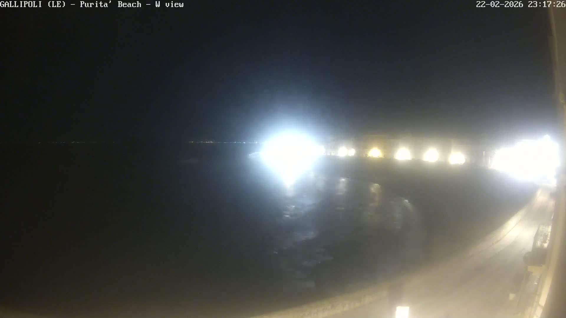 Gallipoli, Purita Beach Live Cam -  Apulia, Italy