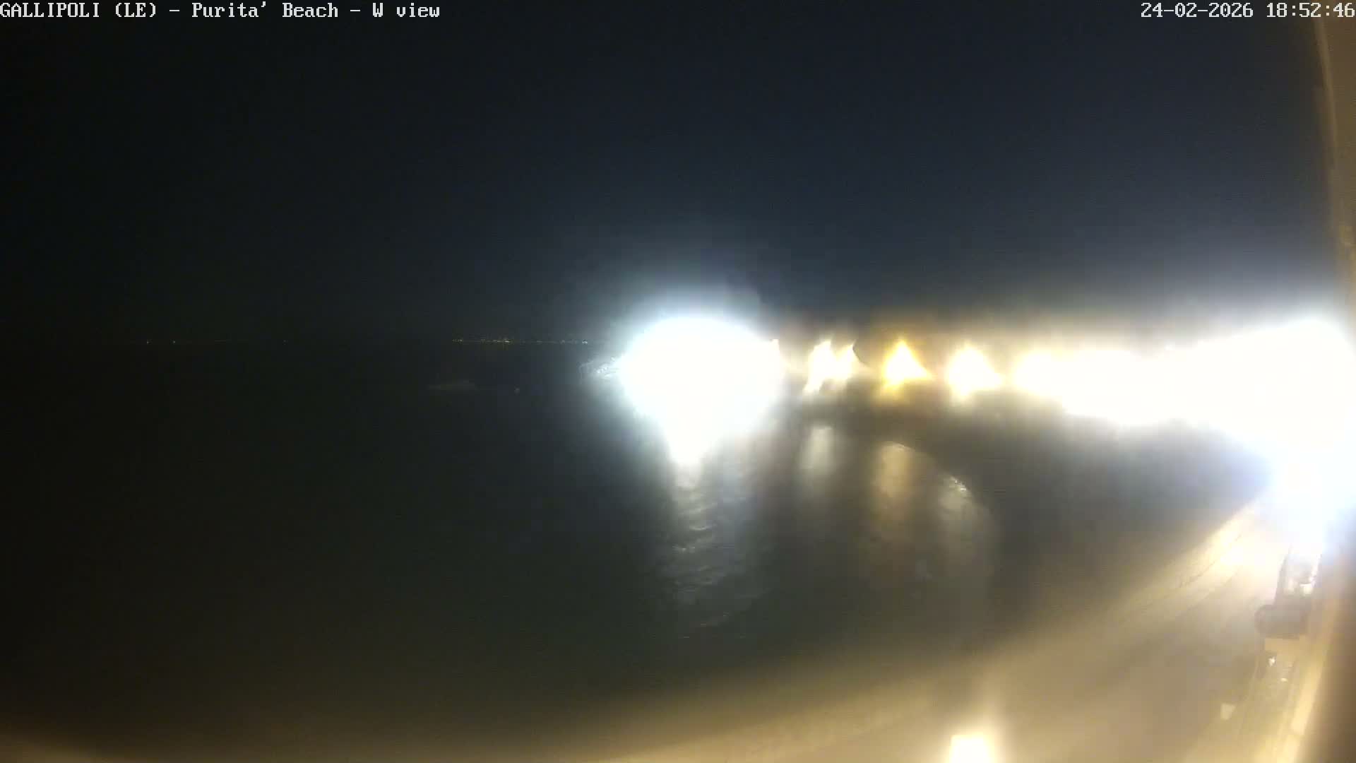 Gallipoli, Purita Beach Live Cam -  Apulia, Italy