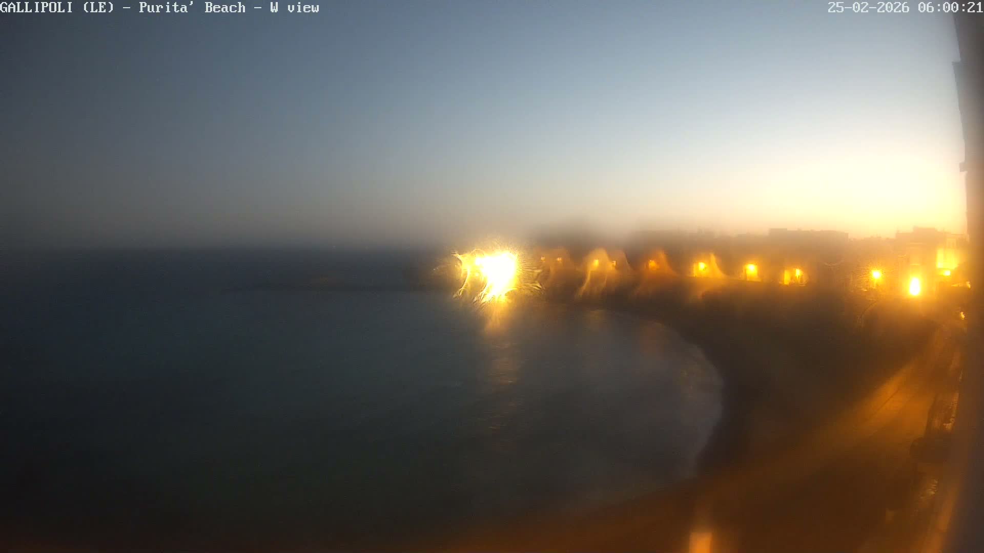 Gallipoli, Purita Beach Live Cam -  Apulia, Italy