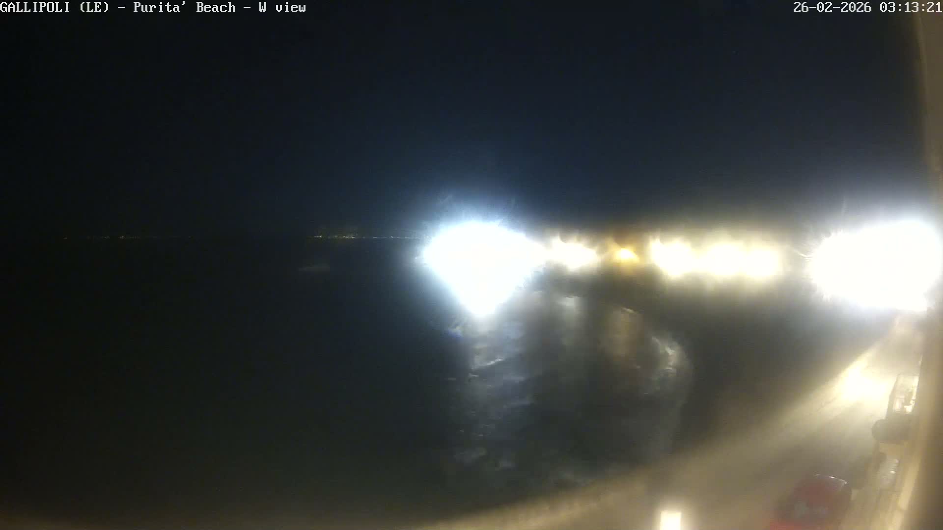 Gallipoli, Purita Beach Live Cam -  Apulia, Italy