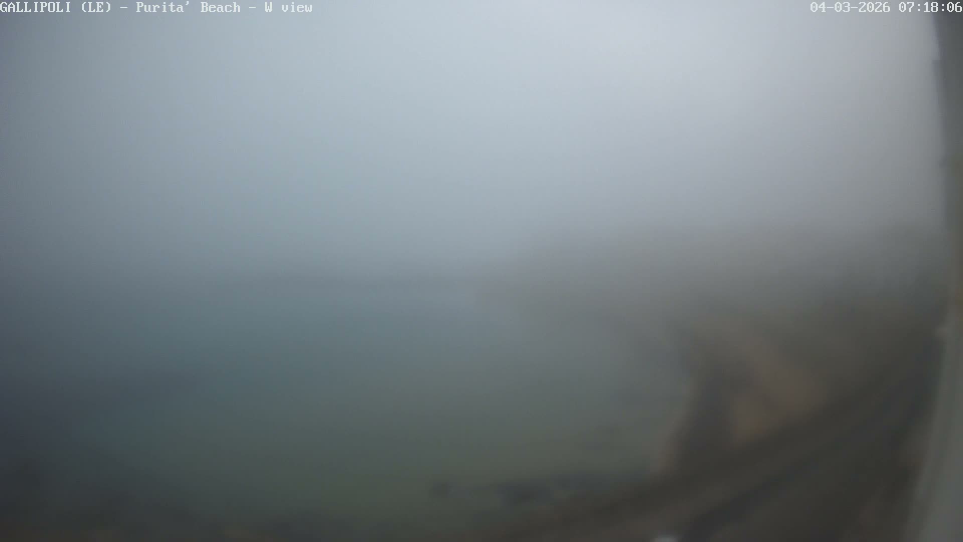 Gallipoli, Purita Beach Live Cam -  Apulia, Italy