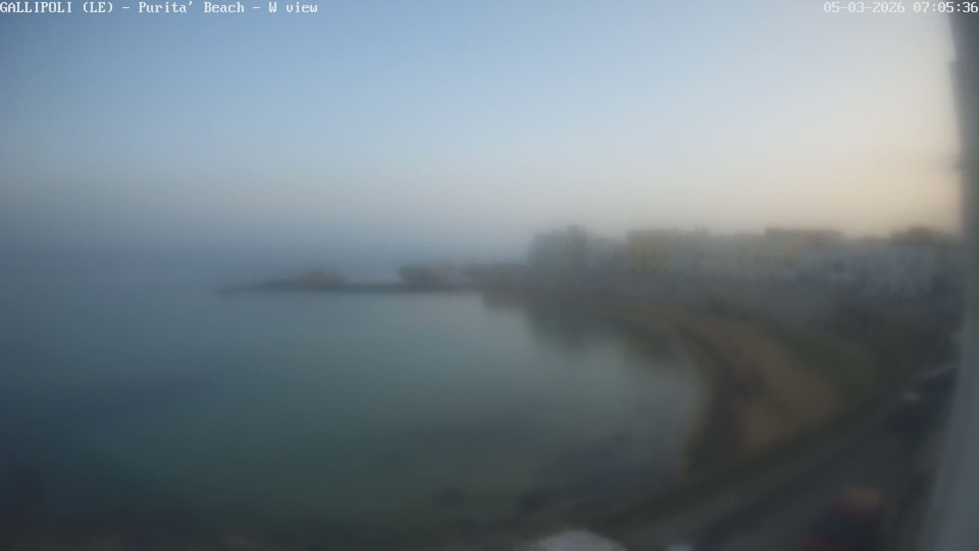 Gallipoli, Purita Beach Live Cam -  Apulia, Italy