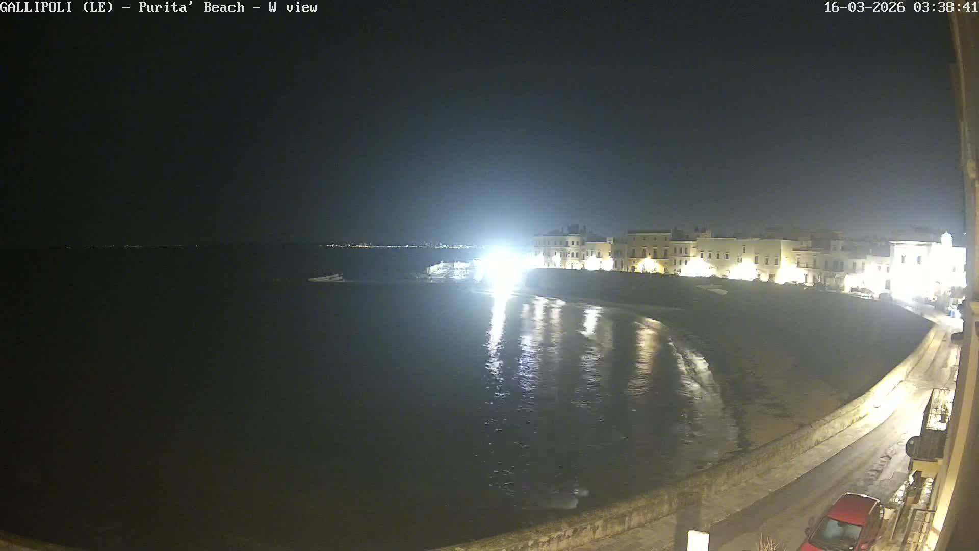 Gallipoli, Purita Beach Live Cam -  Apulia, Italy