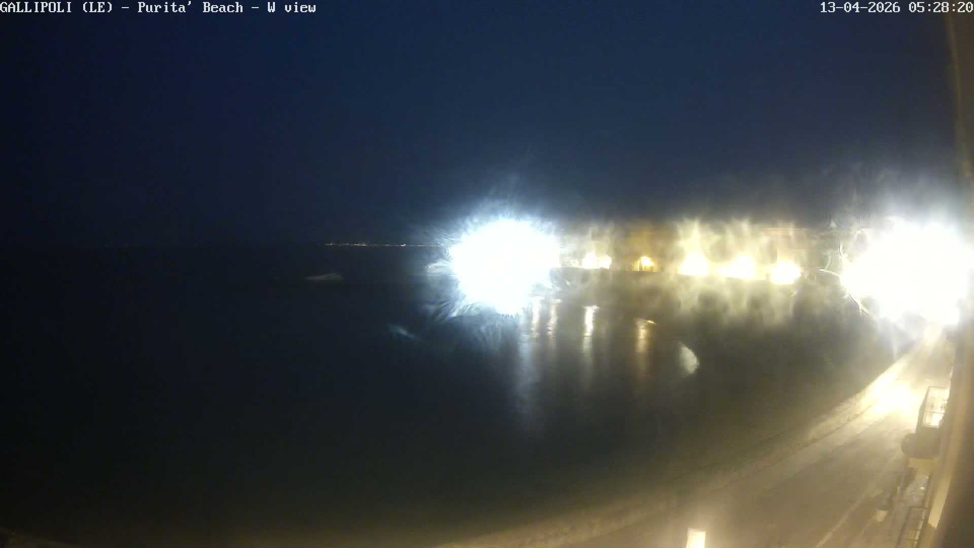 Gallipoli, Purita Beach Live Cam -  Apulia, Italy