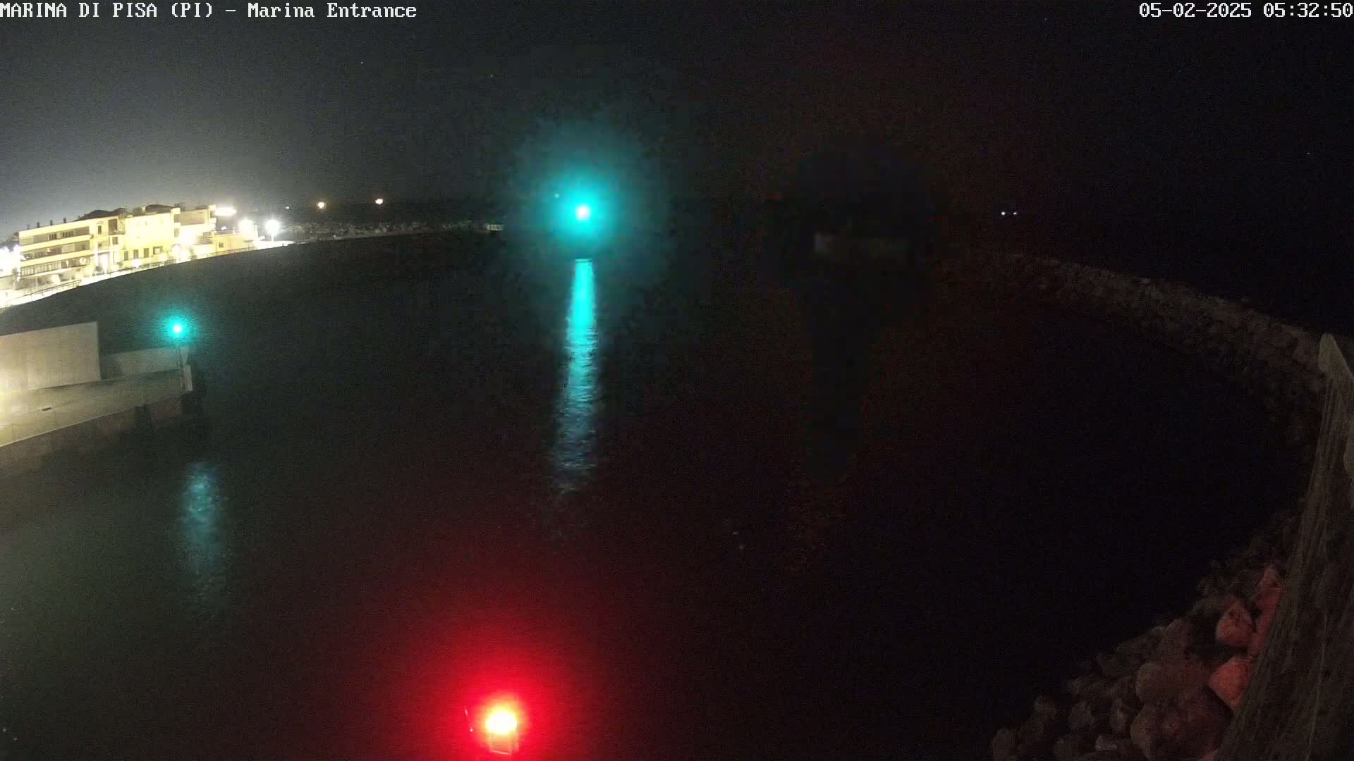 Port of Pisa Marina Live Cam - Pisa, Tuscany, Italy