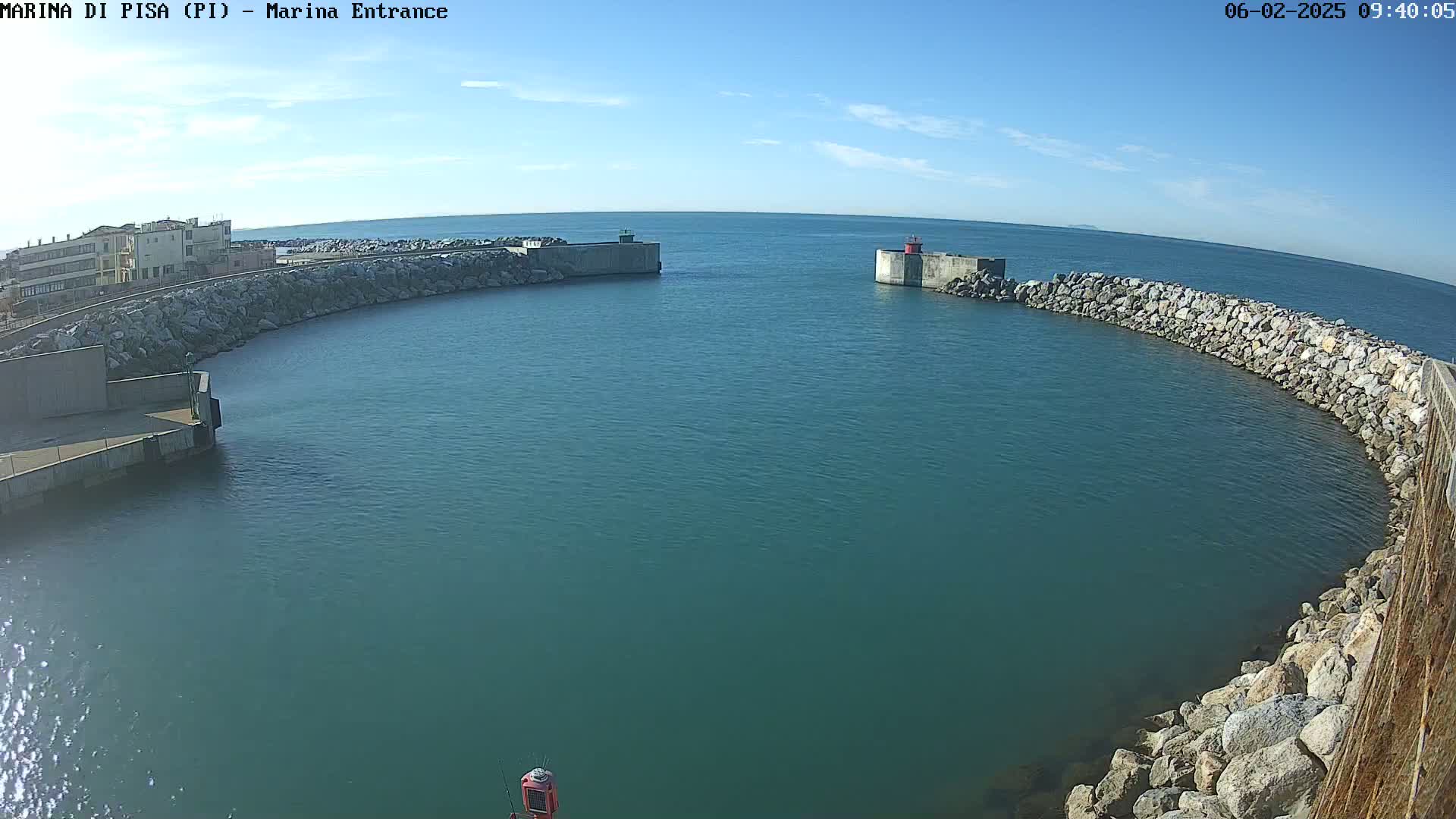 Port of Pisa Marina Live Cam - Pisa, Tuscany, Italy