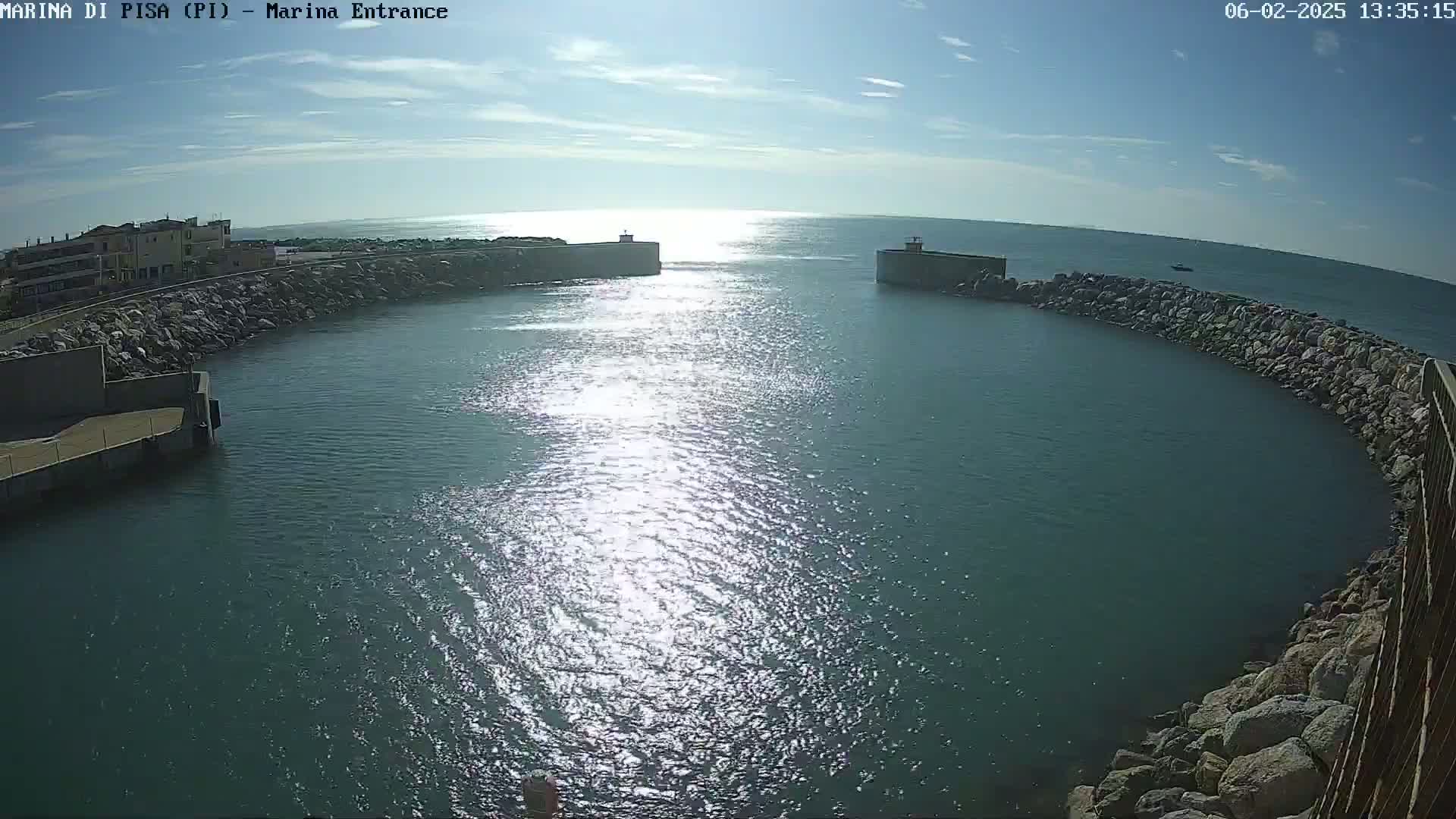 Port of Pisa Marina Live Cam - Pisa, Tuscany, Italy