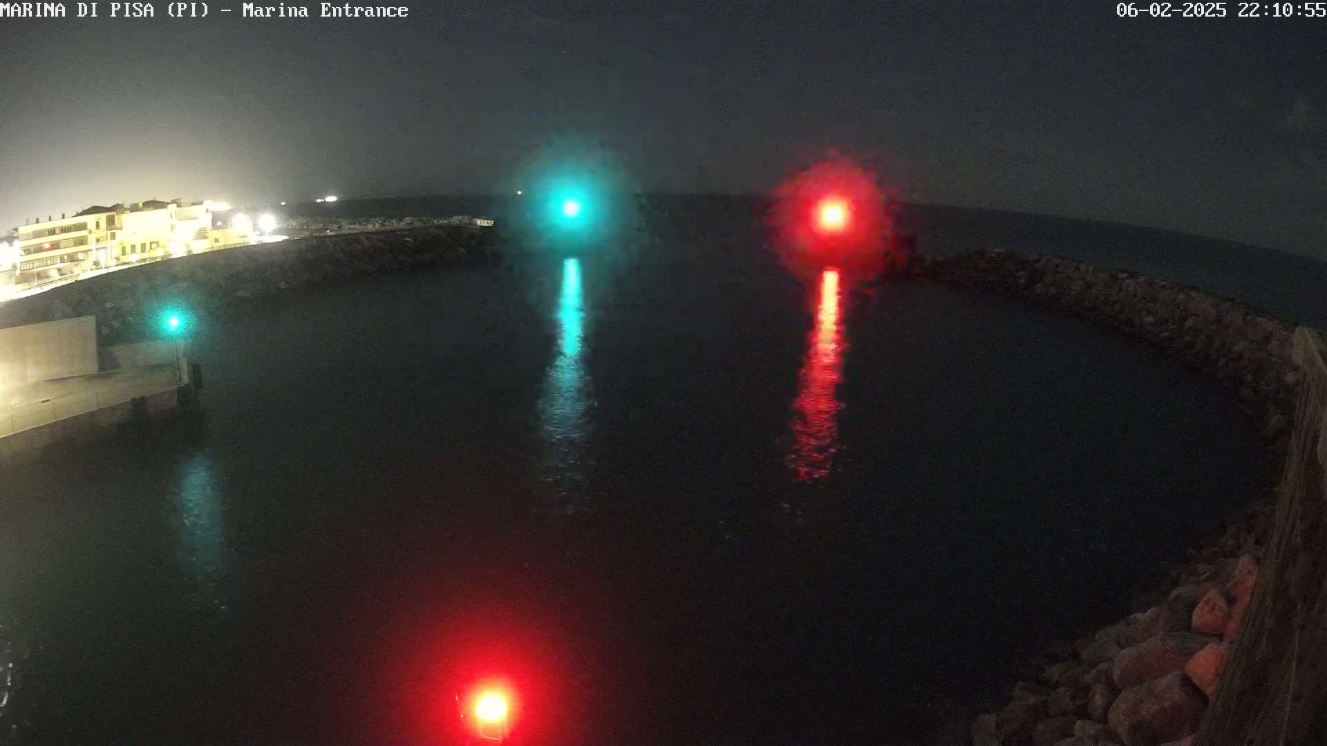 Port of Pisa Marina Live Cam - Pisa, Tuscany, Italy