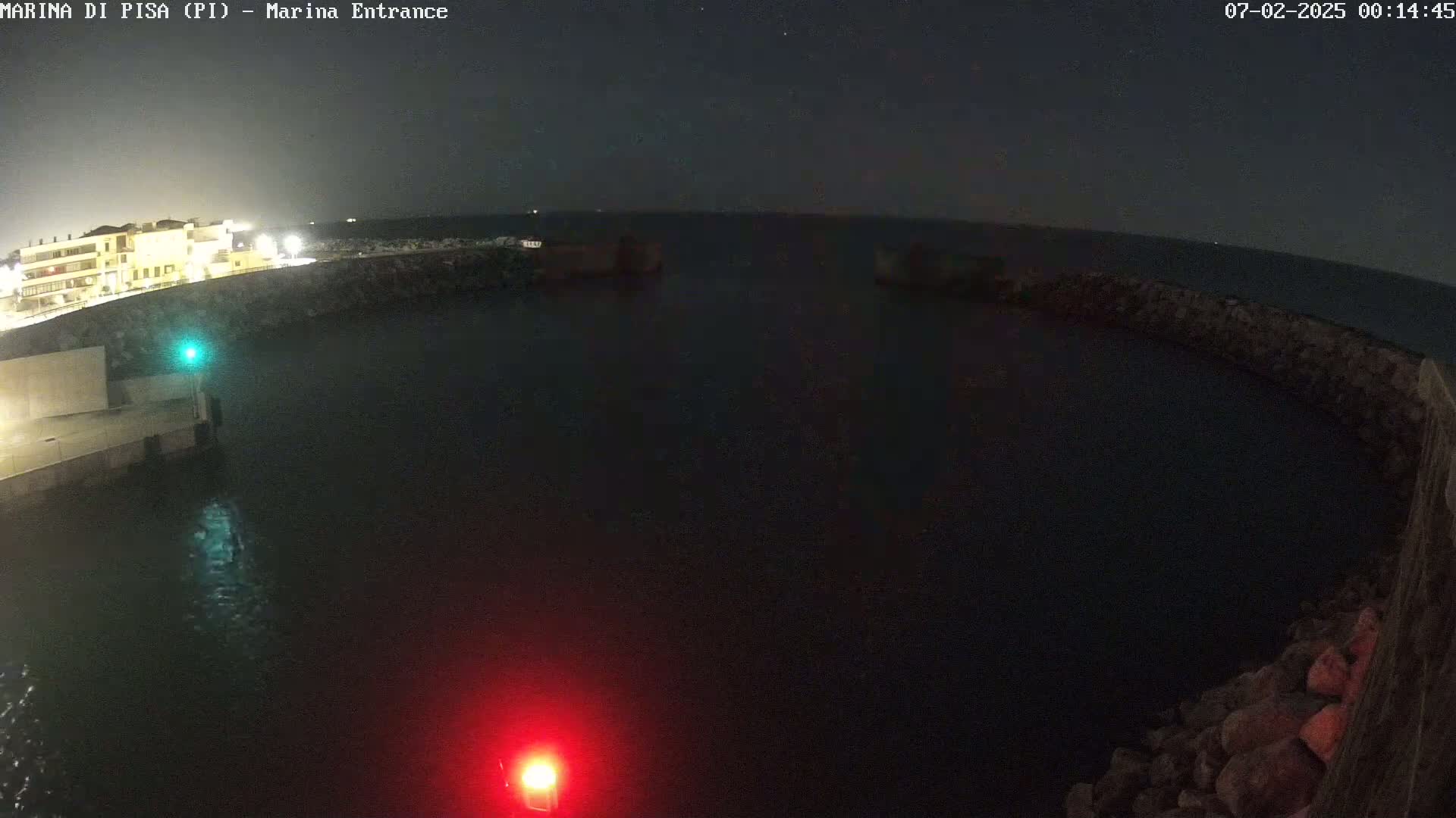 Port of Pisa Marina Live Cam - Pisa, Tuscany, Italy