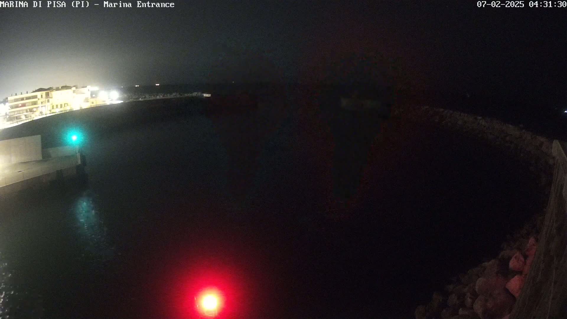 Port of Pisa Marina Live Cam - Pisa, Tuscany, Italy