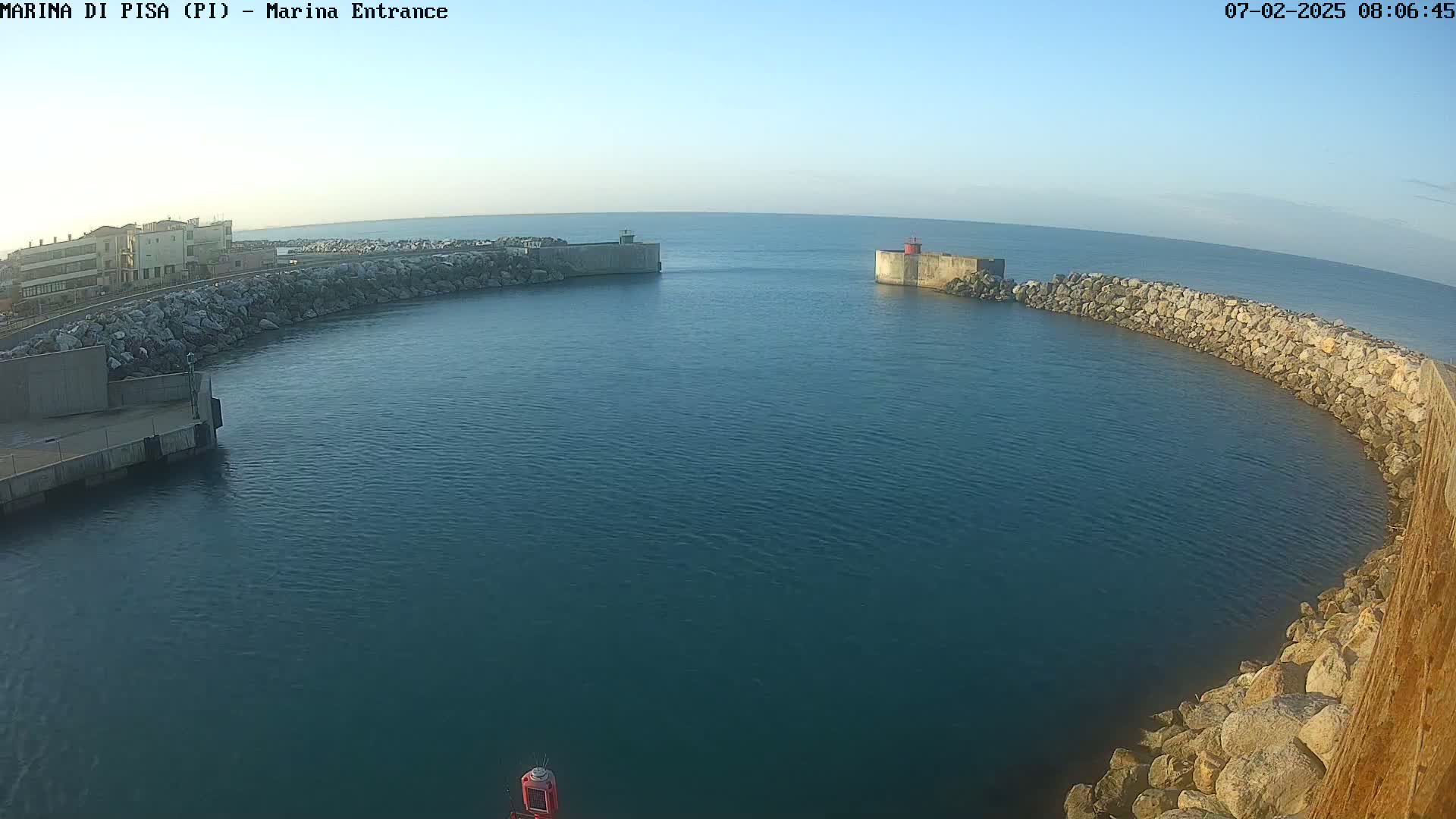 Port of Pisa Marina Live Cam - Pisa, Tuscany, Italy