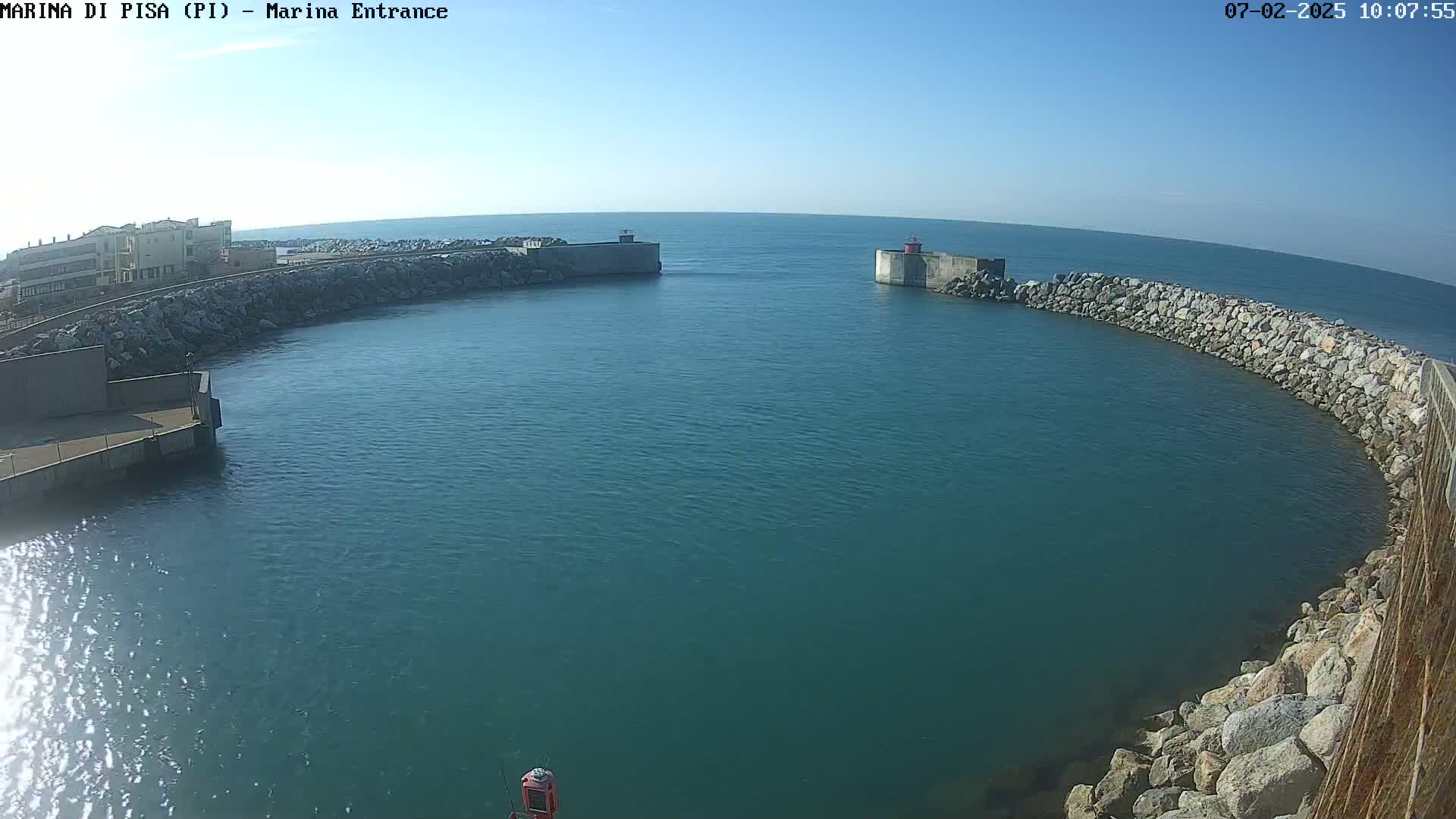 Port of Pisa Marina Live Cam - Pisa, Tuscany, Italy