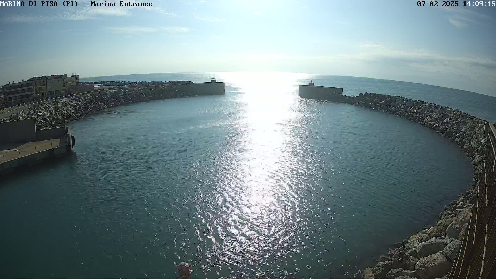 Port of Pisa Marina Live Cam - Pisa, Tuscany, Italy