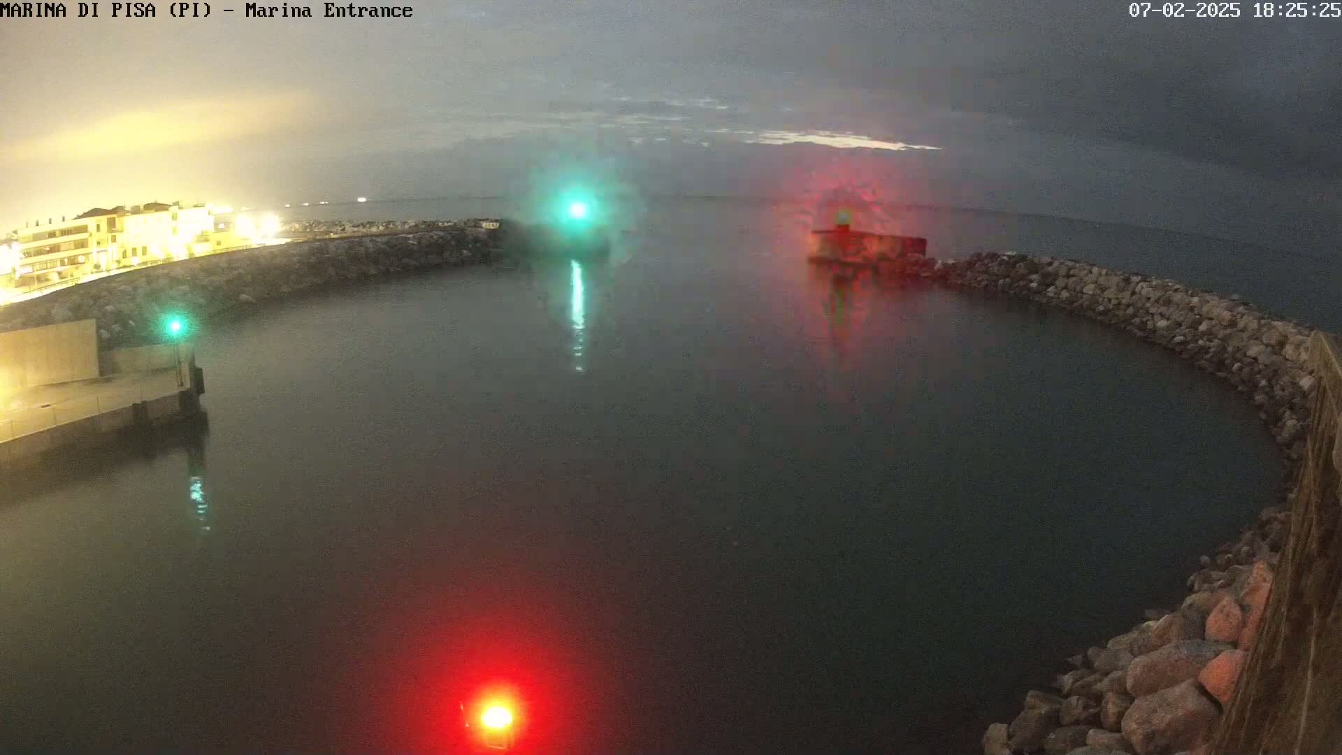 Port of Pisa Marina Live Cam - Pisa, Tuscany, Italy