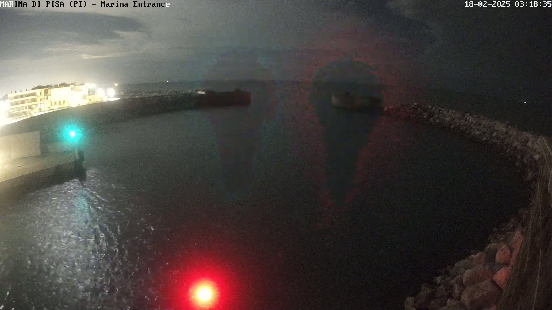 Port of Pisa Marina Live Cam - Pisa, Tuscany, Italy