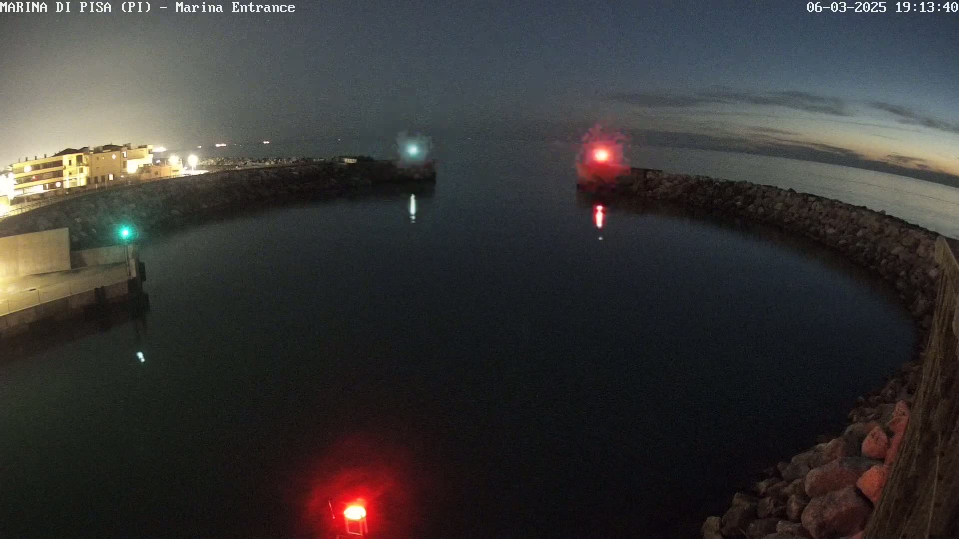 Port of Pisa Marina Live Cam - Pisa, Tuscany, Italy