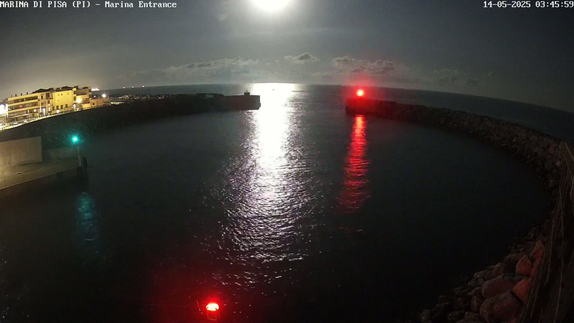 Port of Pisa Marina Live Cam - Pisa, Tuscany, Italy