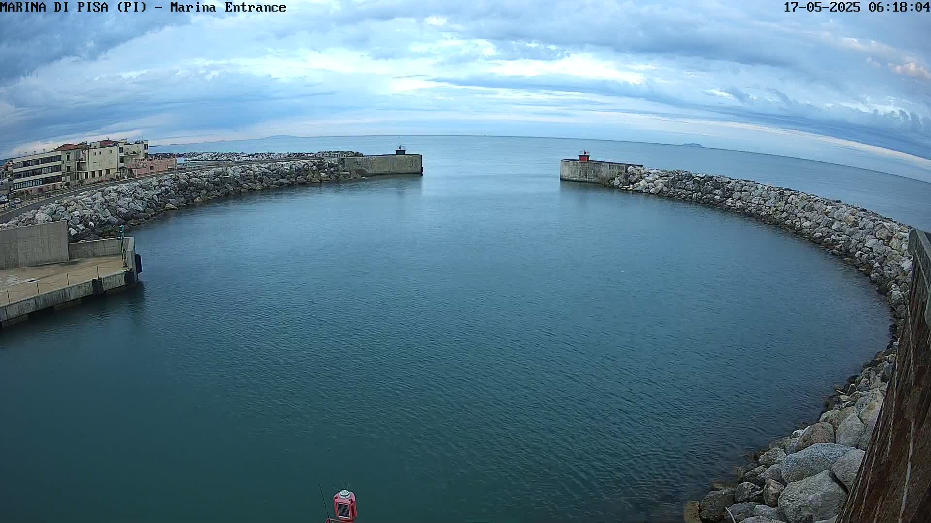 Port of Pisa Marina Live Cam - Pisa, Tuscany, Italy