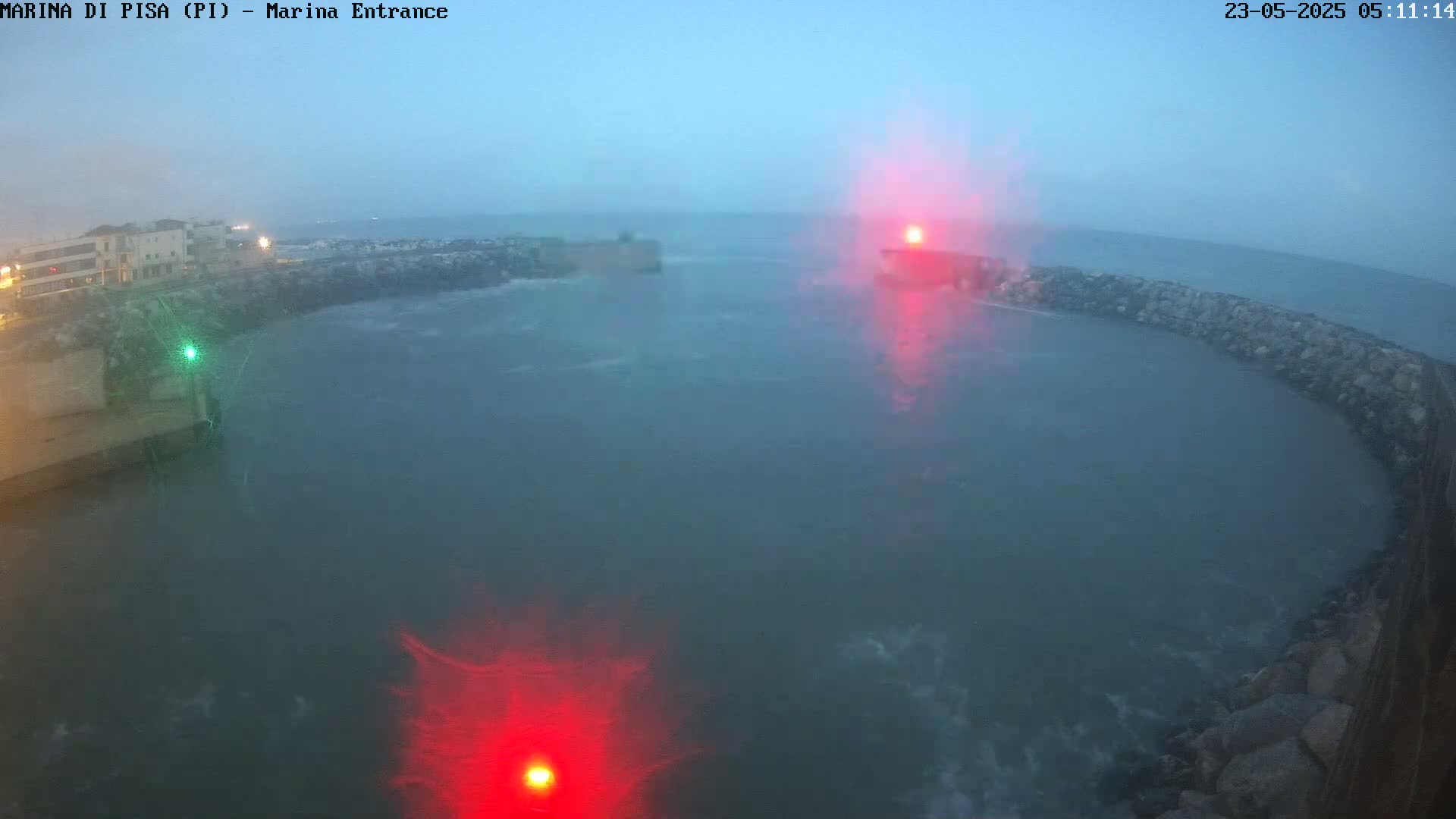 Port of Pisa Marina Live Cam - Pisa, Tuscany, Italy