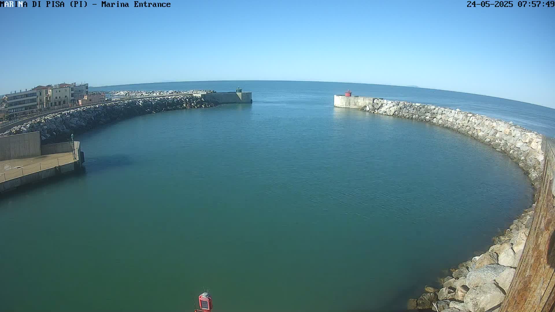 Port of Pisa Marina Live Cam - Pisa, Tuscany, Italy