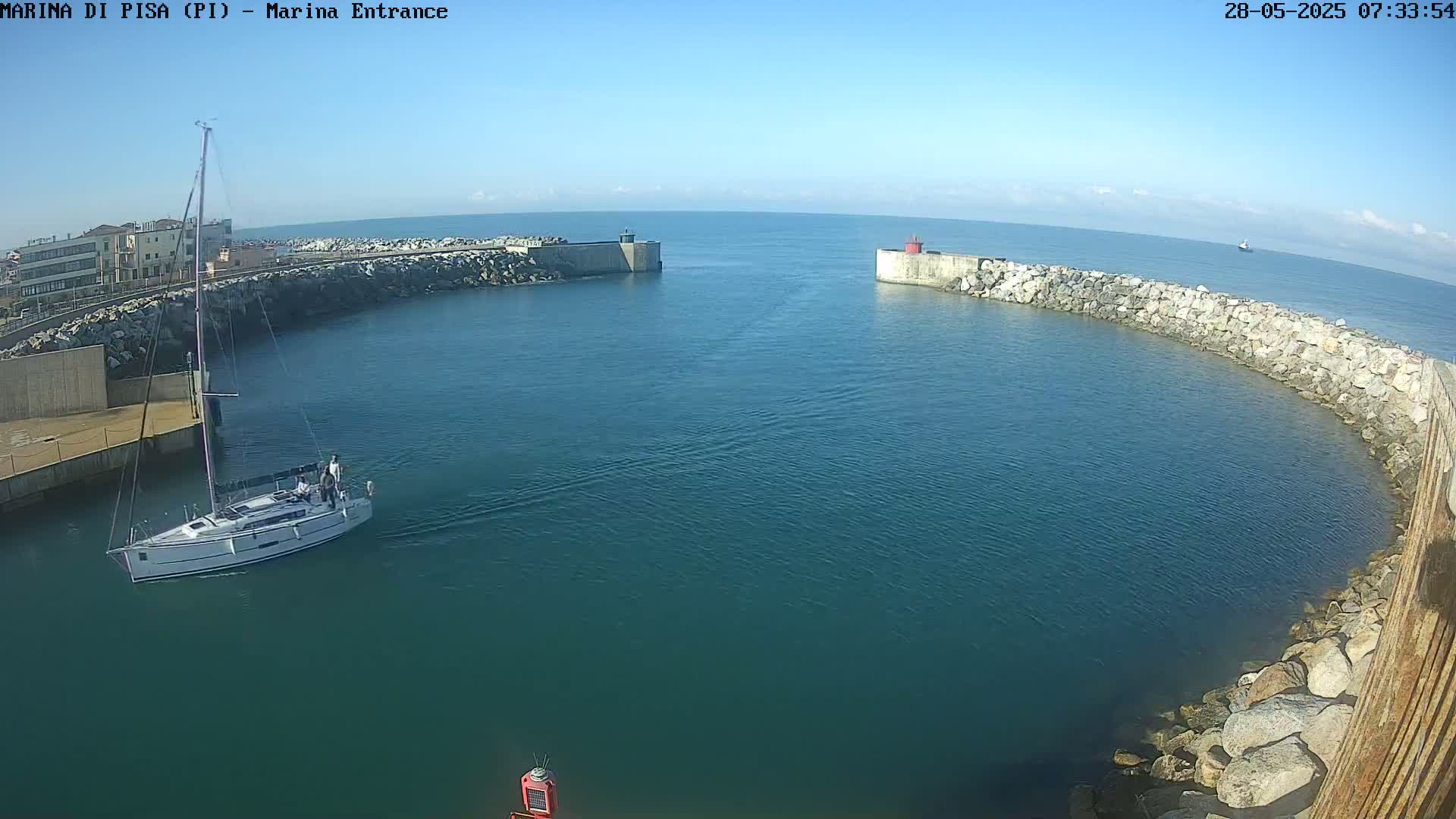 Port of Pisa Marina Live Cam - Pisa, Tuscany, Italy