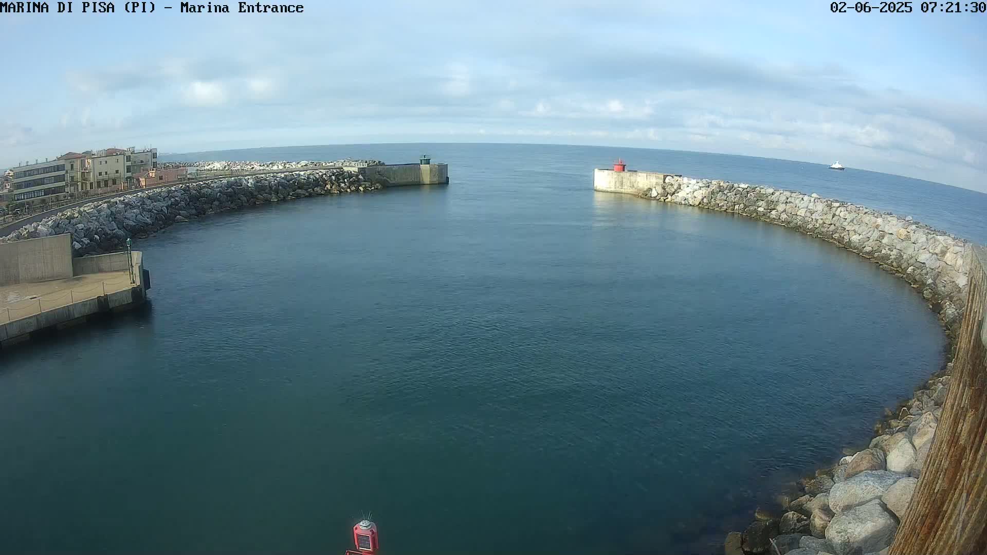 Port of Pisa Marina Live Cam - Pisa, Tuscany, Italy