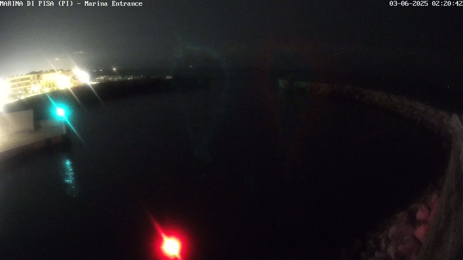 Port of Pisa Marina Live Cam - Pisa, Tuscany, Italy