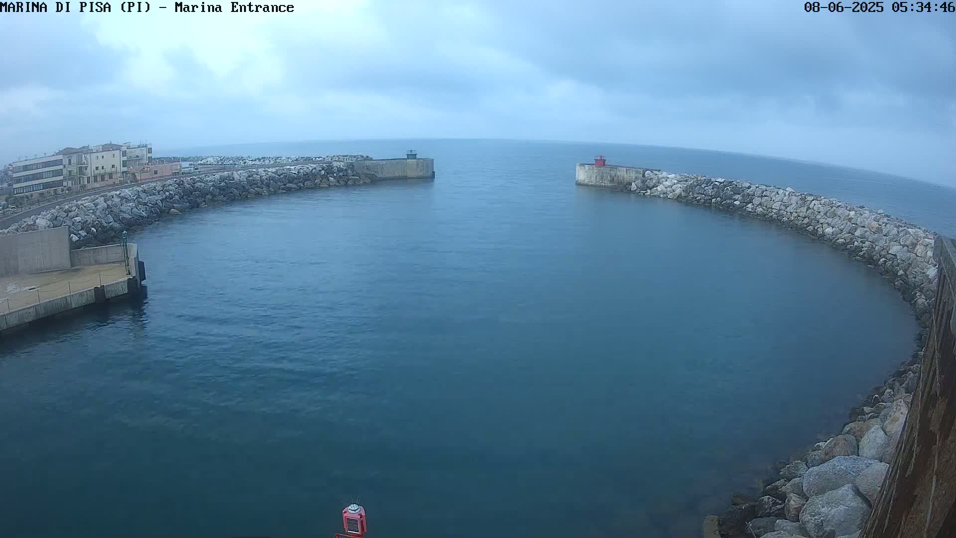 Port of Pisa Marina Live Cam - Pisa, Tuscany, Italy