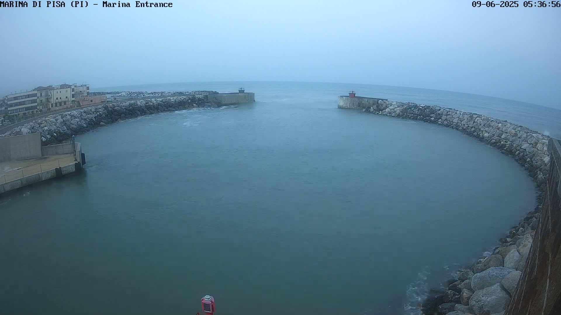 Port of Pisa Marina Live Cam - Pisa, Tuscany, Italy