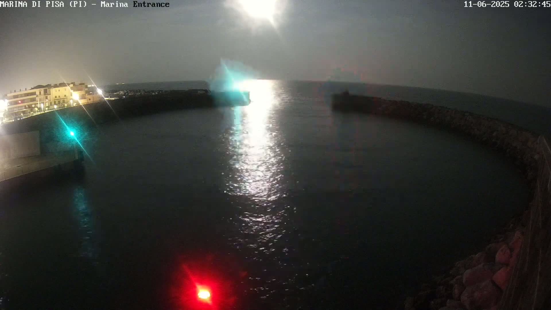 Port of Pisa Marina Live Cam - Pisa, Tuscany, Italy