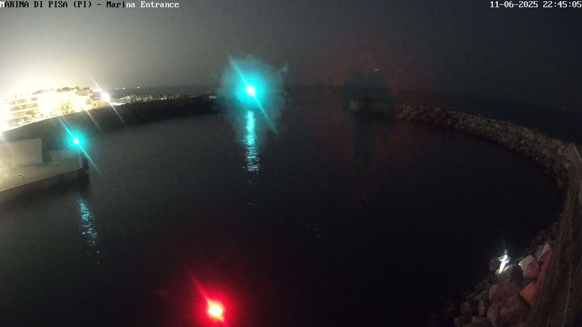 Port of Pisa Marina Live Cam - Pisa, Tuscany, Italy