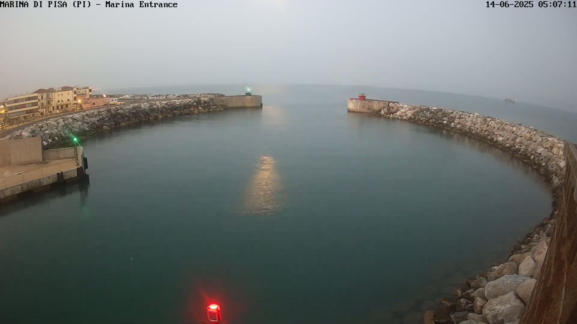 Port of Pisa Marina Live Cam - Pisa, Tuscany, Italy