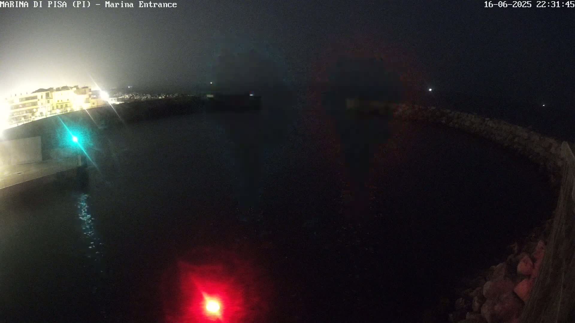Port of Pisa Marina Live Cam - Pisa, Tuscany, Italy