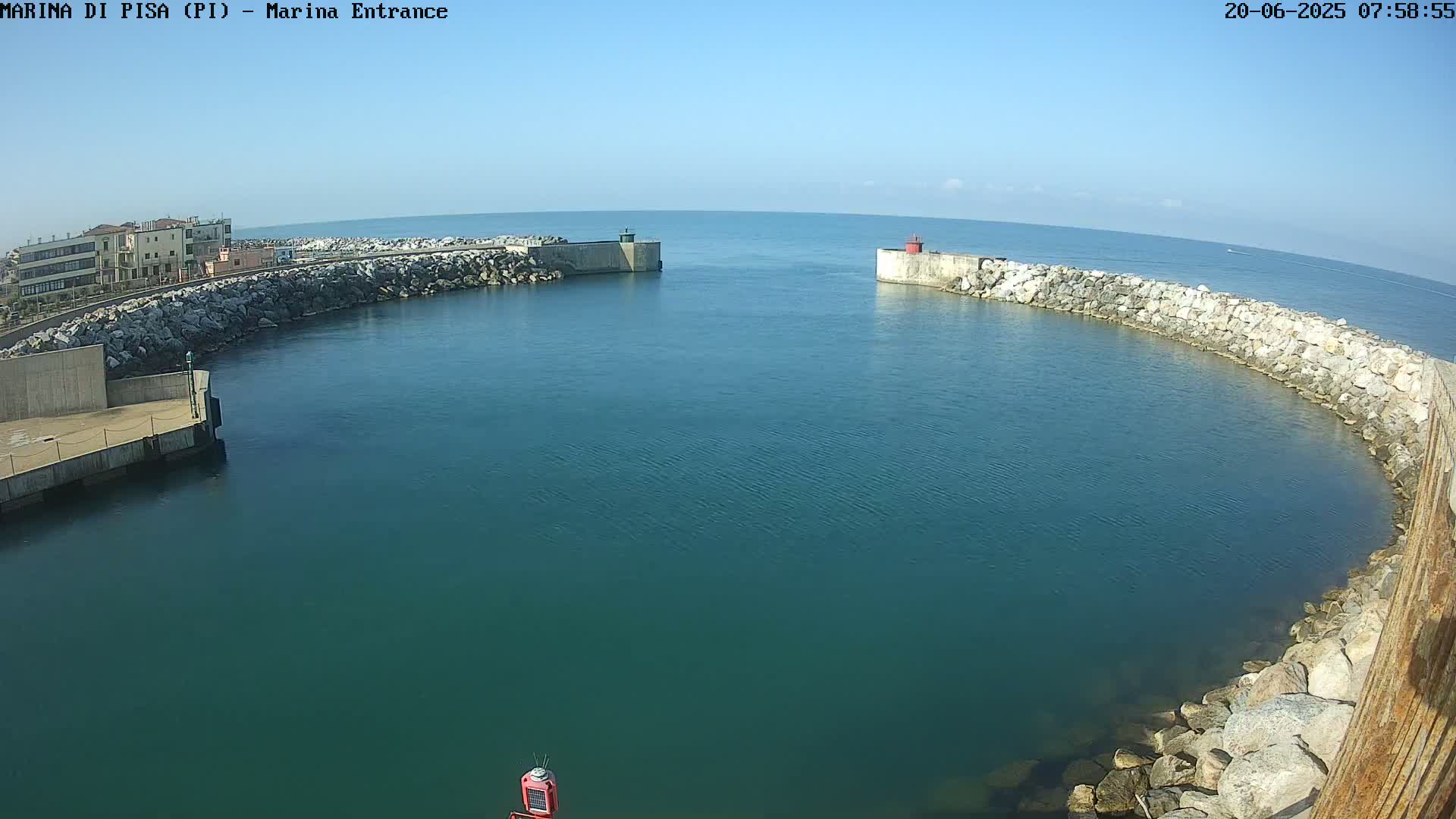 Port of Pisa Marina Live Cam - Pisa, Tuscany, Italy