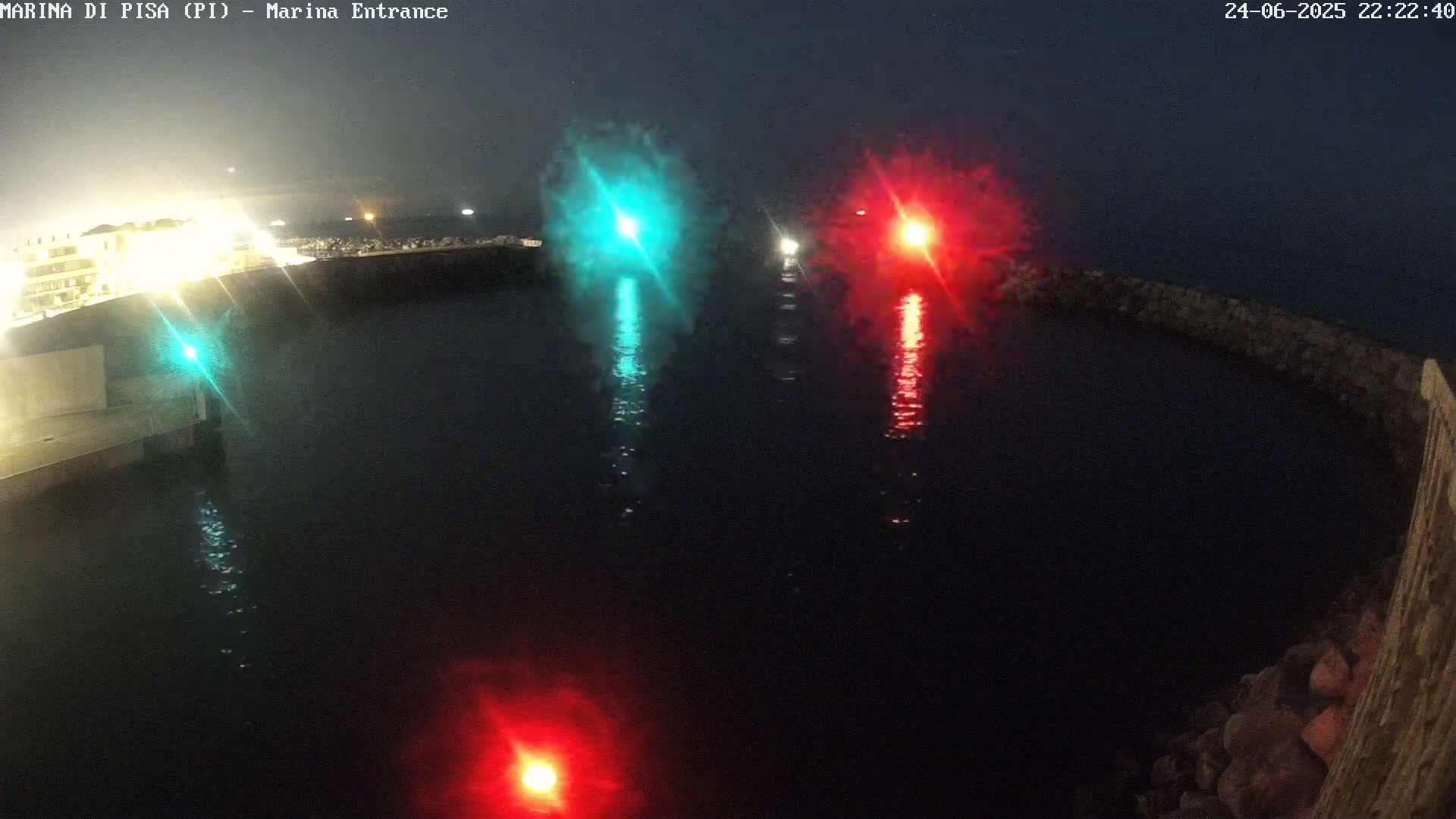 Port of Pisa Marina Live Cam - Pisa, Tuscany, Italy