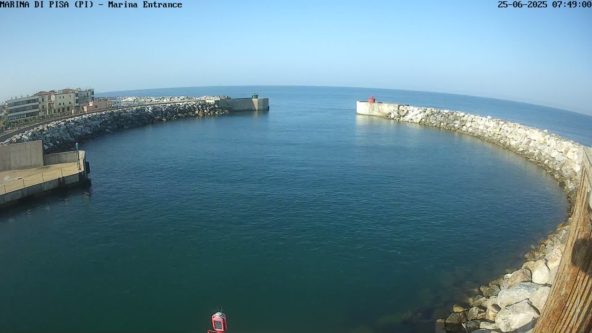 Port of Pisa Marina Live Cam - Pisa, Tuscany, Italy